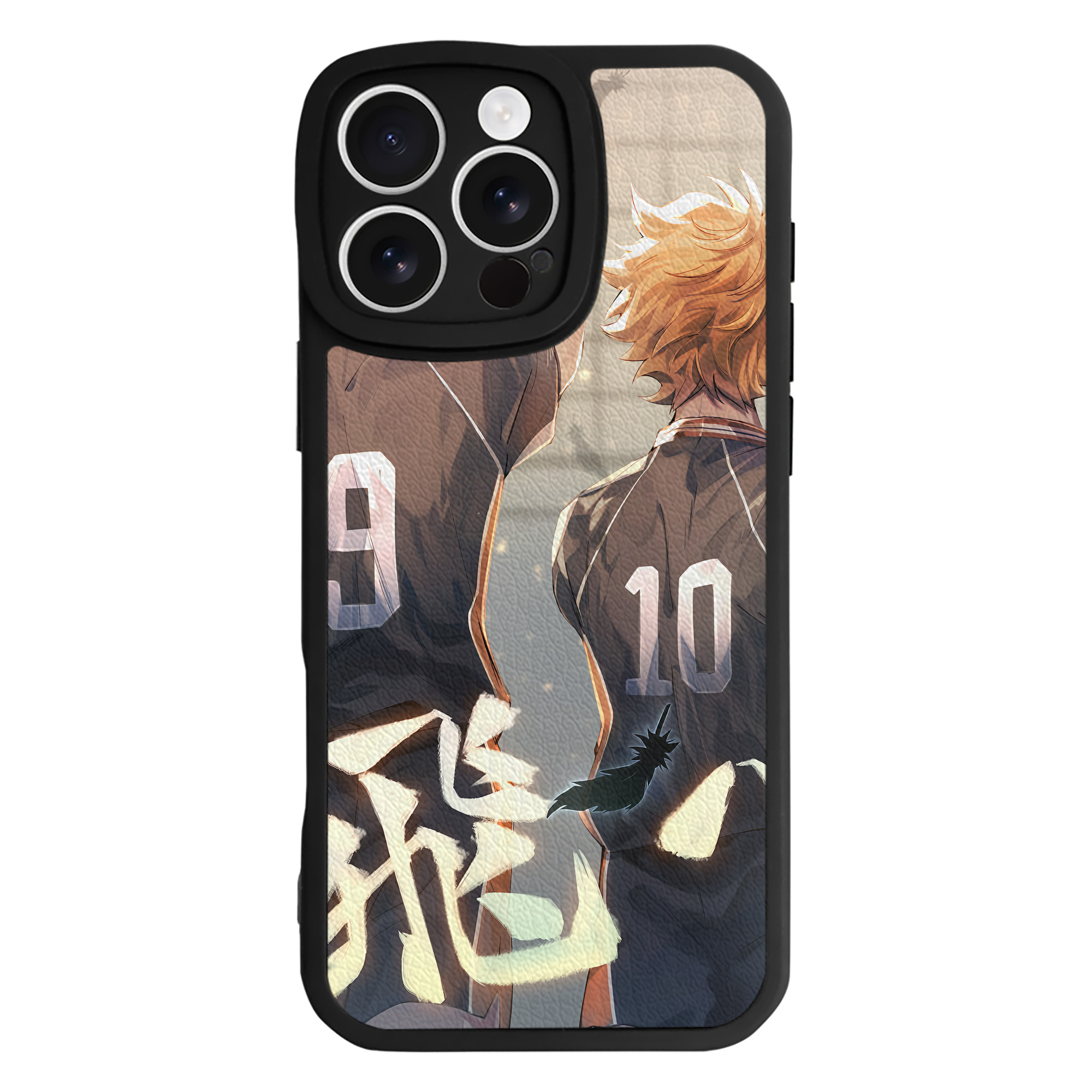 （画像用） ハイキュー!! Haikyu!! 【iPhone 16シリーズ対応】シリコンスマホケース（レザー調） 材質：シリコン